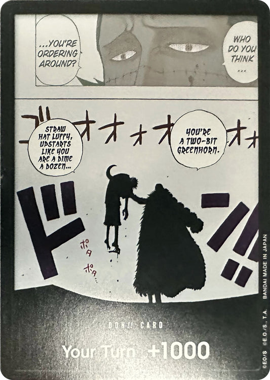 Image for DON!! Card (Black & White) (Special DON!! Card Pack) (Kingdoms of Intrigue) - One Piece Card Game