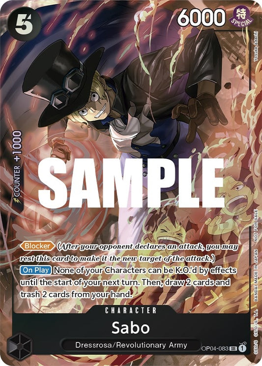 Image for Sabo (Sealed Battle 2023 Vol. 1) (OP04-083) (One Piece Promotion Cards) - One Piece Card Game