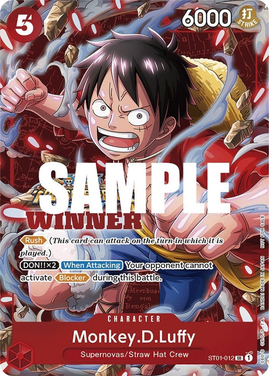 Image for Monkey.D.Luffy (Winner Pack Vol. 5) (ST01-012) (One Piece Promotion Cards) - One Piece Card Game