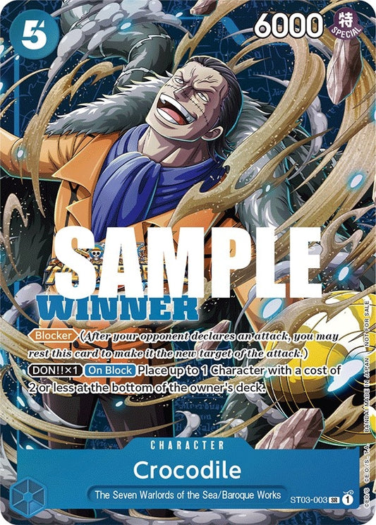 Image for Crocodile (Winner Pack Vol. 5) (ST03-003) (One Piece Promotion Cards) - One Piece Card Game