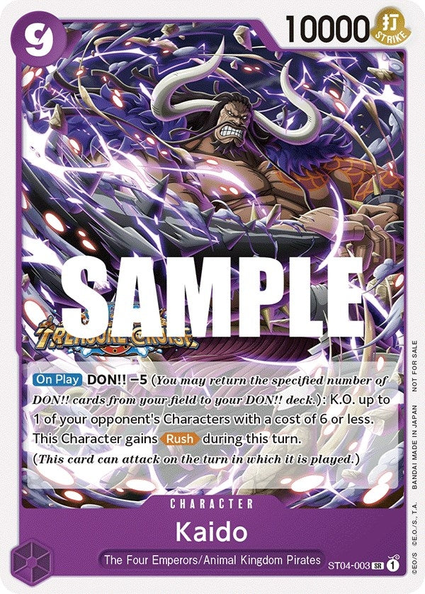 Image for Kaido (Tournament Pack Vol. 5) (ST04-003) (One Piece Promotion Cards) - One Piece Card Game