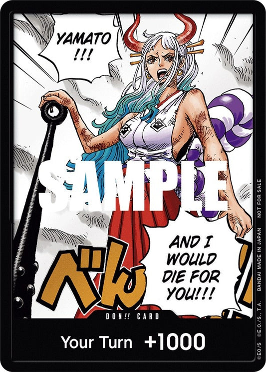 Image for DON!! Card (Yamato) (1st Anniversary DON!! Card Pack) (One Piece Promotion Cards) - One Piece Card Game