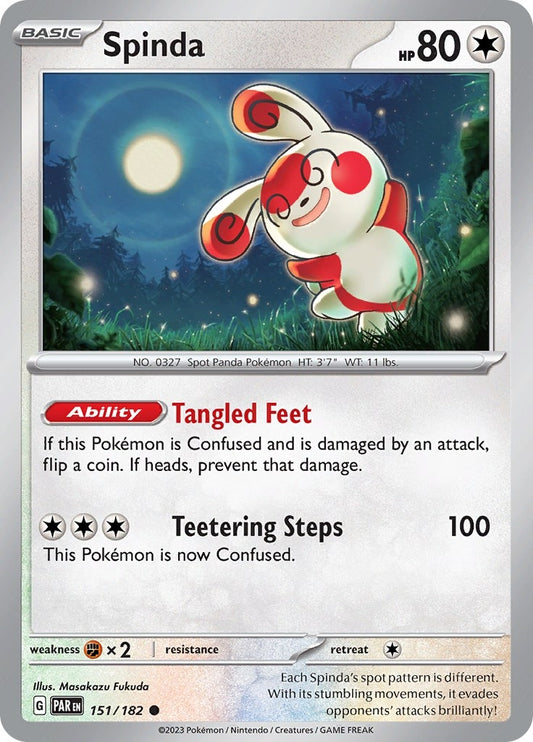 Image for Spinda (151/182) (SV04: Paradox Rift) - Pokemon