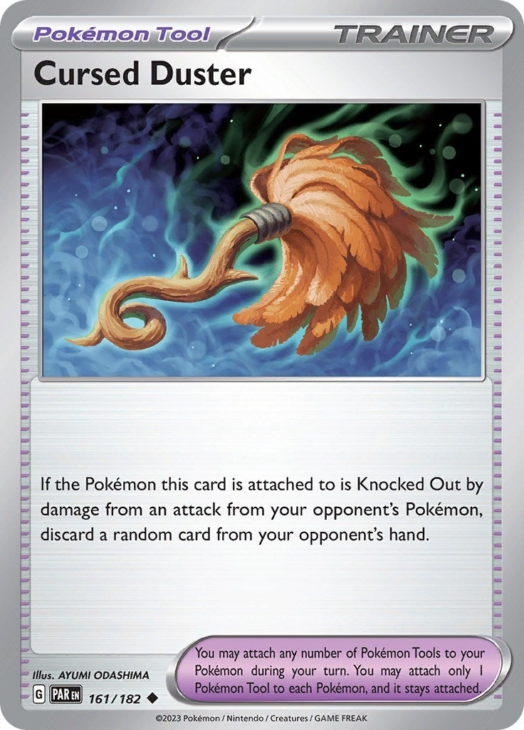 Image for Cursed Duster (161/182) (SV04: Paradox Rift) - Pokemon