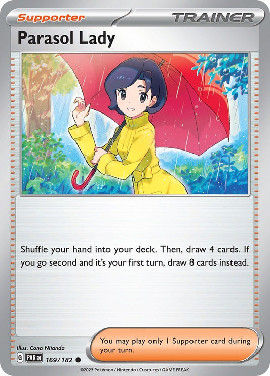 Image for Parasol Lady (169/182) (SV04: Paradox Rift) - Pokemon