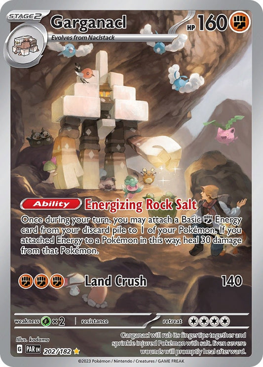Image for Garganacl (202/182) (SV04: Paradox Rift) - Pokemon