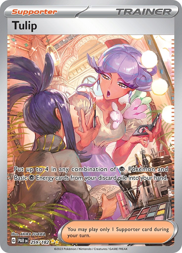 Image for Tulip (259/182) (SV04: Paradox Rift) - Pokemon
