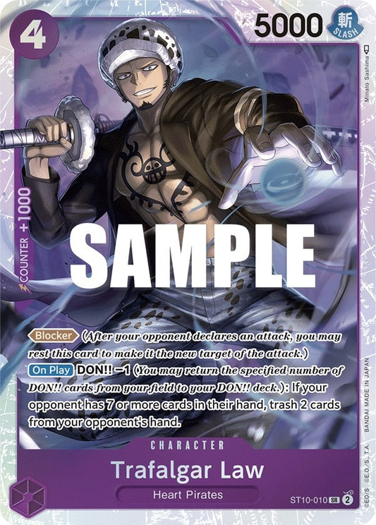 Image for Trafalgar Law (010) (ST10-010) (Ultra Deck: The Three Captains) - One Piece Card Game