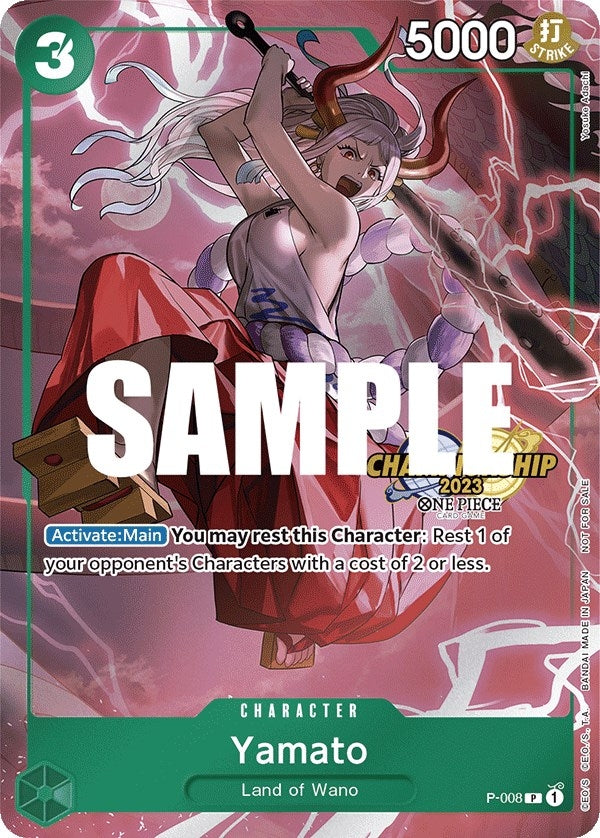 Image for Yamato (CS 2023 Celebration Pack) (P-008) (One Piece Promotion Cards) - One Piece Card Game