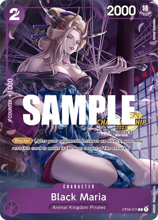 Image for Black Maria (CS 2023 Celebration Pack) (ST04-011) (One Piece Promotion Cards) - One Piece Card Game