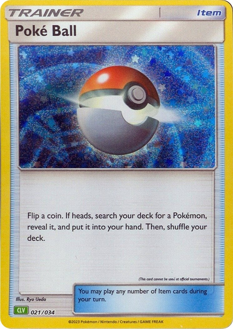 Image for Poke Ball (CLV) (021/034) (Trading Card Game Classic) - Pokemon