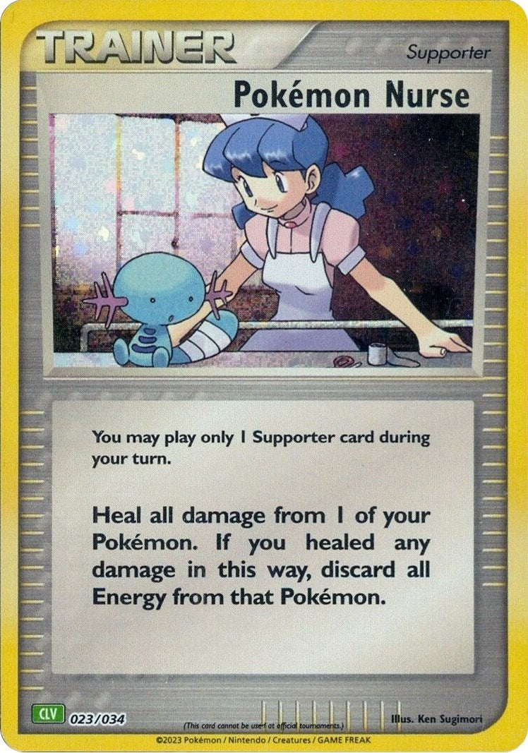 Image for Pokemon Nurse (023/034) (Trading Card Game Classic) - Pokemon