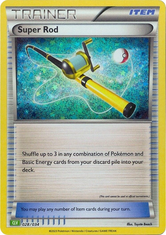 Image for Super Rod (CLV) (028/034) (Trading Card Game Classic) - Pokemon