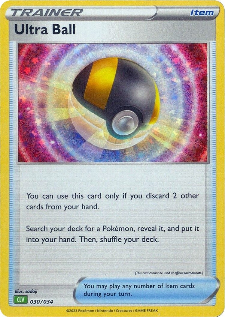 Image for Ultra Ball (CLV) (030/034) (Trading Card Game Classic) - Pokemon