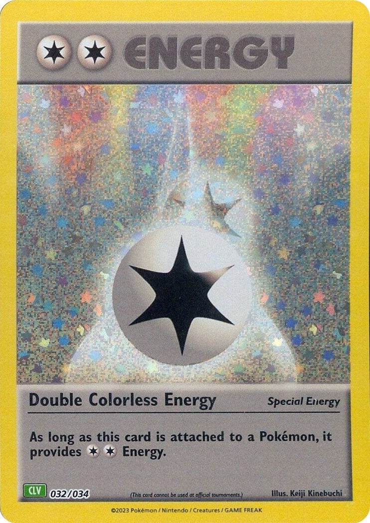 Image for Double Colorless Energy (CLV) (032/034) (Trading Card Game Classic) - Pokemon