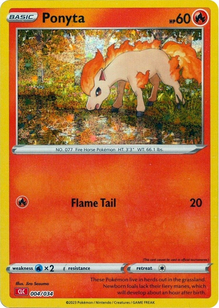 Image for Ponyta (004/034) (Trading Card Game Classic) - Pokemon