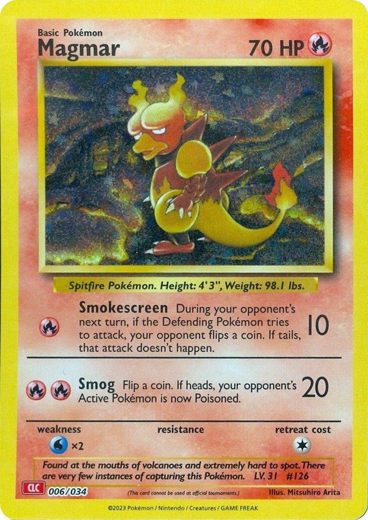 Image for Magmar (006/034) (Trading Card Game Classic) - Pokemon