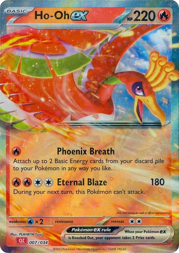 Image for Ho-oh ex (007/034) (Trading Card Game Classic) - Pokemon