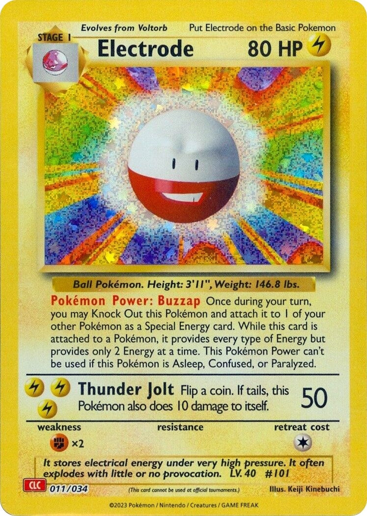 Image for Electrode (011/034) (Trading Card Game Classic) - Pokemon