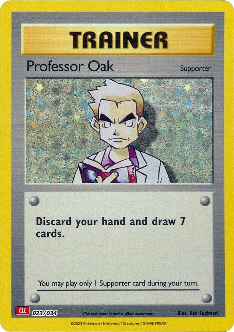 Image for Professor Oak (CLC) (023/034) (Trading Card Game Classic) - Pokemon