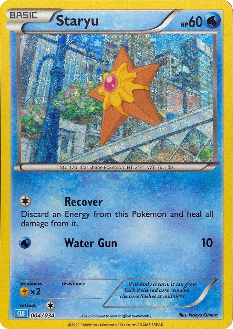 Image for Staryu (004/034) (Trading Card Game Classic) - Pokemon