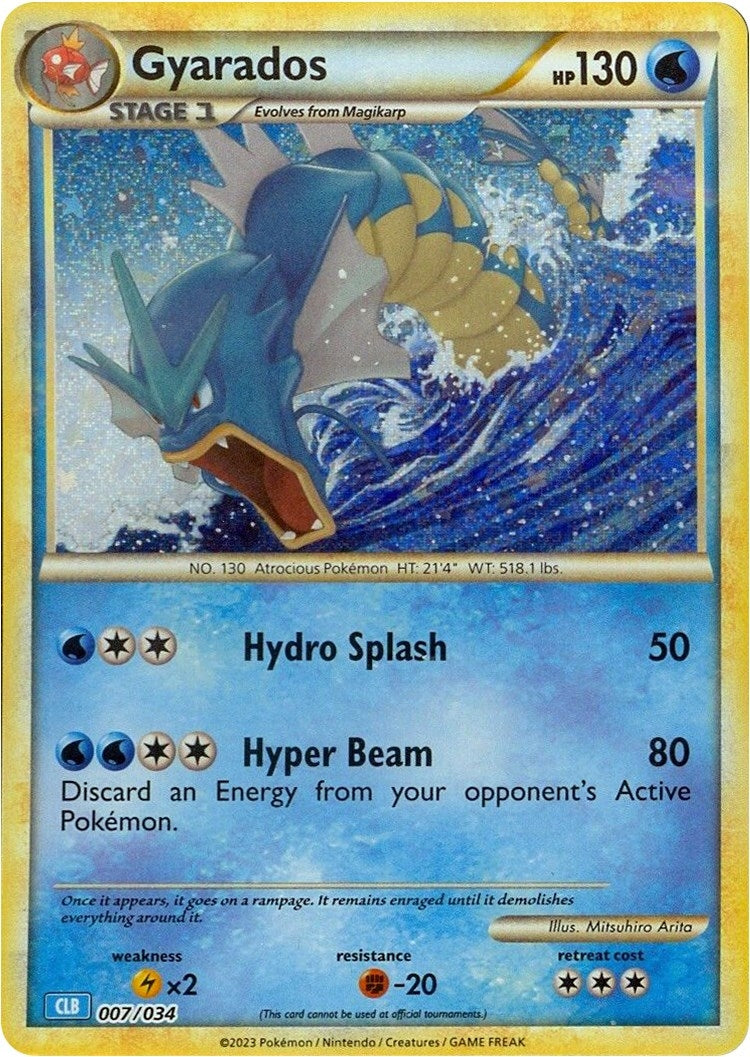 Image for Gyarados (007/034) (Trading Card Game Classic) - Pokemon