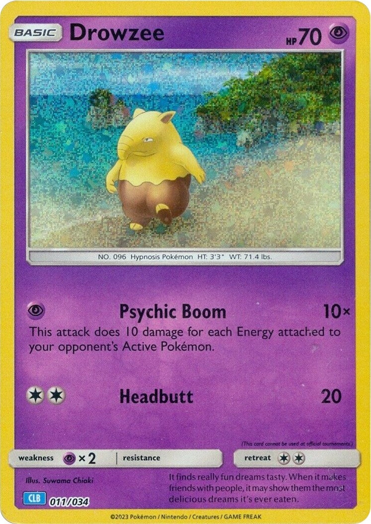 Image for Drowzee (011/034) (Trading Card Game Classic) - Pokemon
