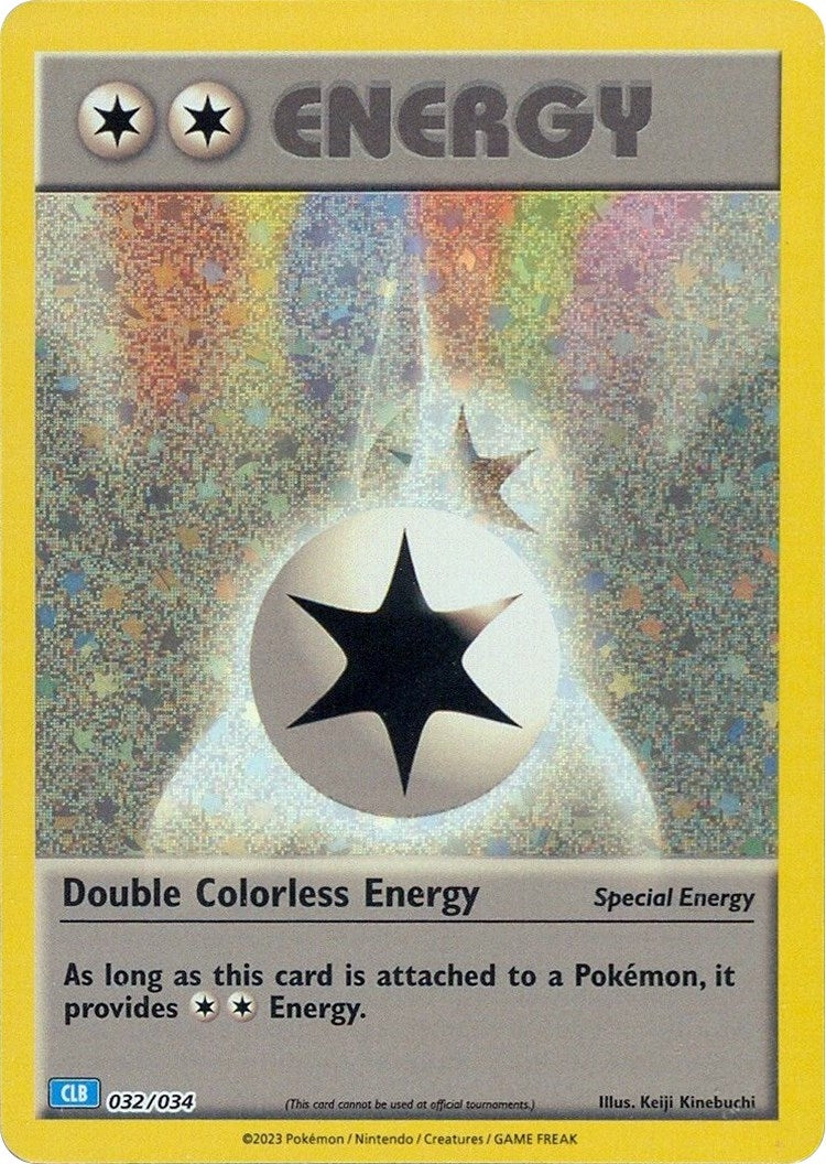 Image for Double Colorless Energy (CLB) (032/034) (Trading Card Game Classic) - Pokemon