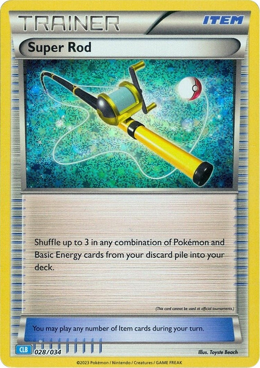 Image for Super Rod (CLB) (028/034) (Trading Card Game Classic) - Pokemon