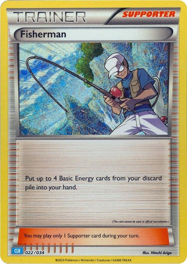 Image for Fisherman (022/034) (Trading Card Game Classic) - Pokemon