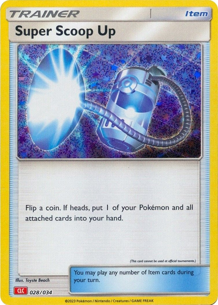 Image for Super Scoop Up (028/034) (Trading Card Game Classic) - Pokemon