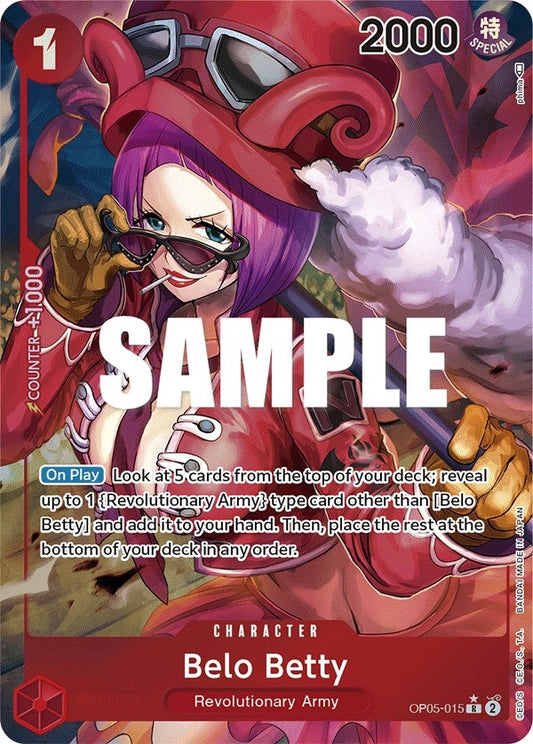 Image for Belo Betty (015) (Alternate Art) (OP05-015) (Awakening of the New Era) - One Piece Card Game