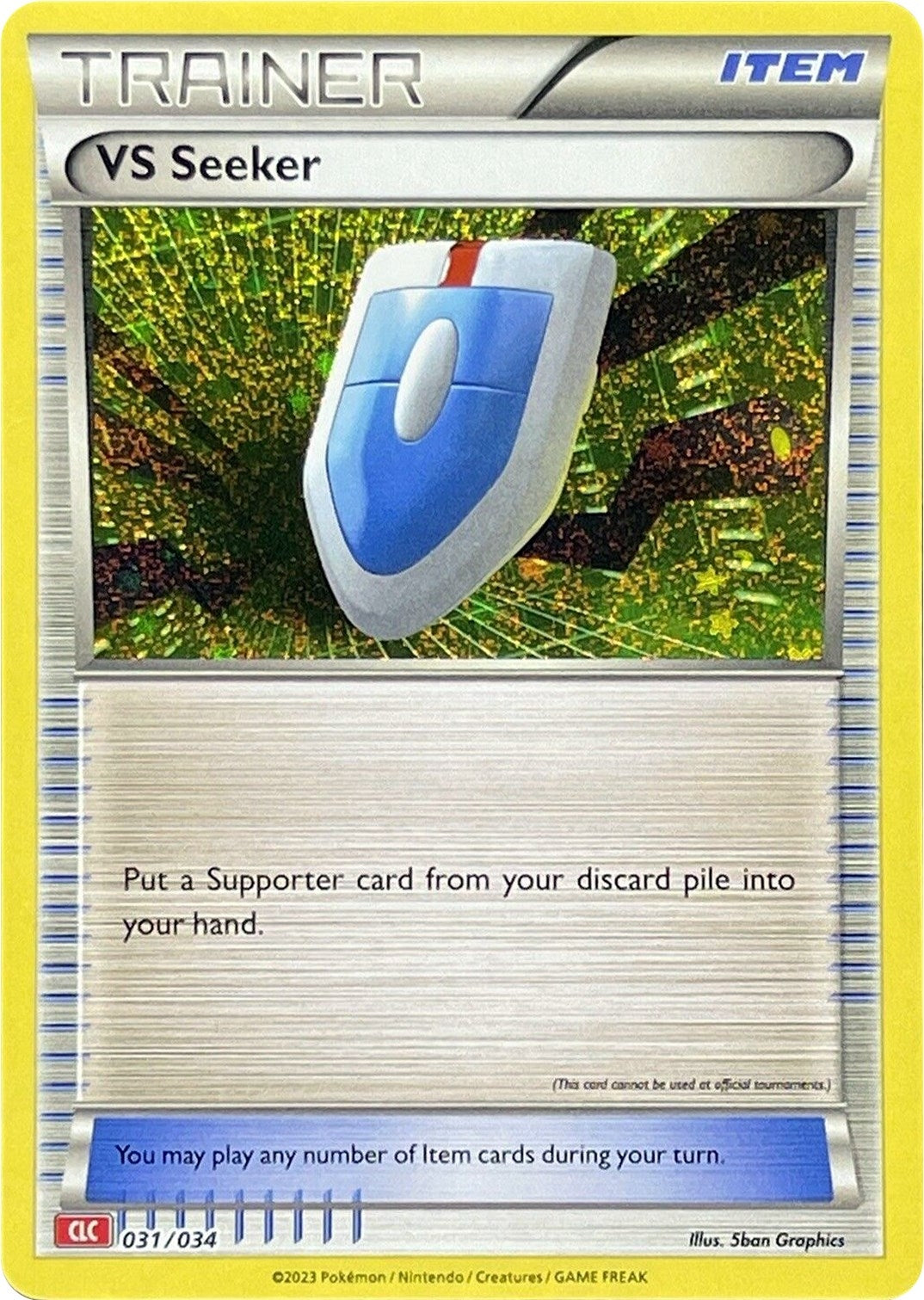 Image for VS Seeker (CLC) (031/034) (Trading Card Game Classic) - Pokemon