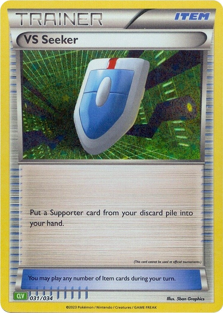 Image for VS Seeker (CLV) (031/034) (Trading Card Game Classic) - Pokemon