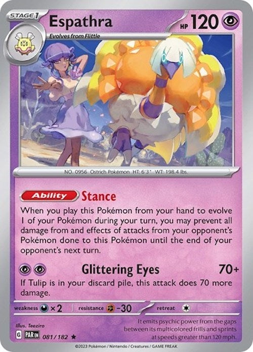 Image for Espathra - 081/182 (Non-Holo) (081/182) (Deck Exclusives) - Pokemon
