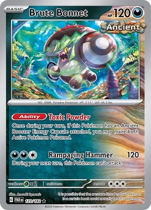 Image for Brute Bonnet - 123/182 (Cosmos Holo) (123/182) (SV: Scarlet & Violet Promo Cards) - Pokemon