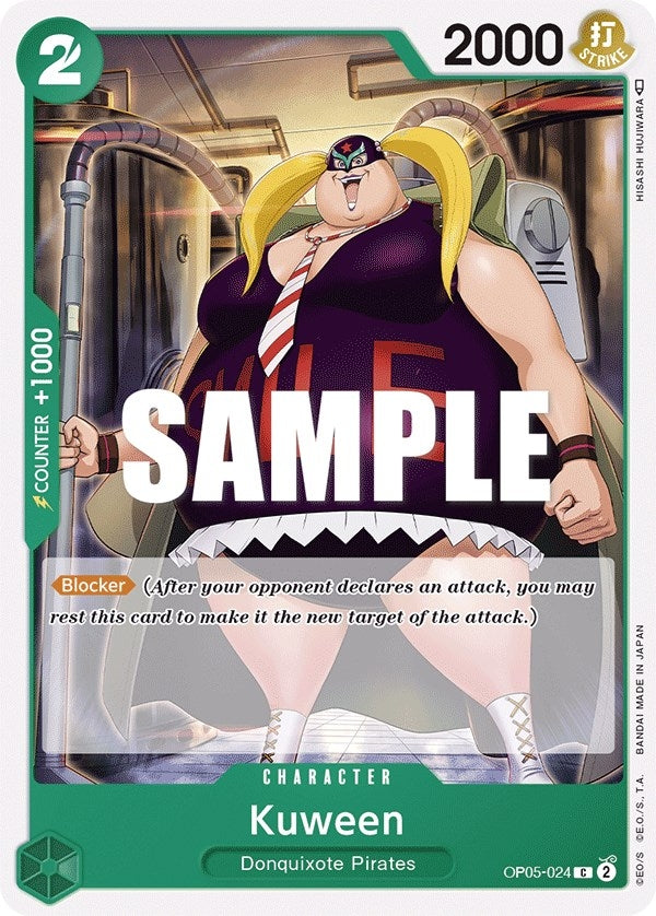 Image for Kuween (OP05-024) (Awakening of the New Era) - One Piece Card Game