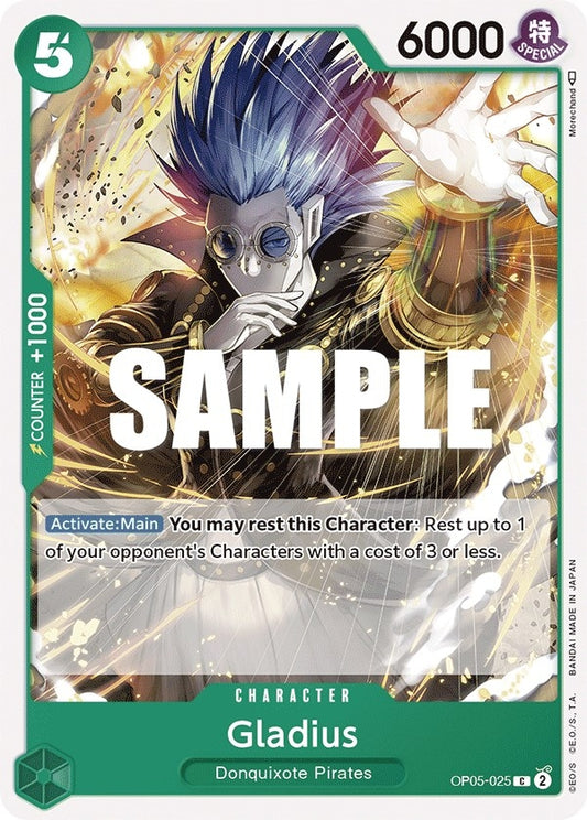 Image for Gladius (OP05-025) (Awakening of the New Era) - One Piece Card Game