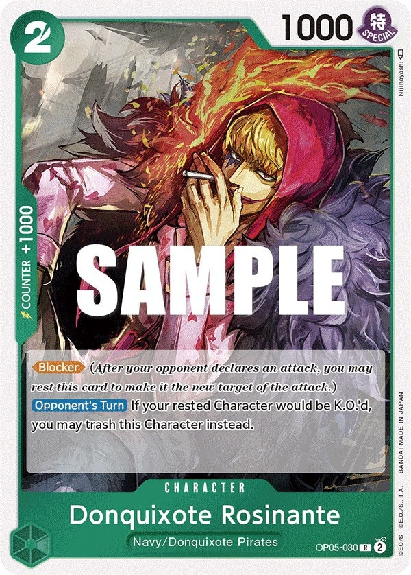 Image for Donquixote Rosinante (030) (OP05-030) (Awakening of the New Era) - One Piece Card Game