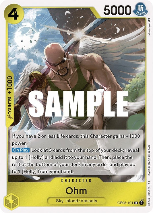 Image for Ohm (OP05-101) (Awakening of the New Era) - One Piece Card Game
