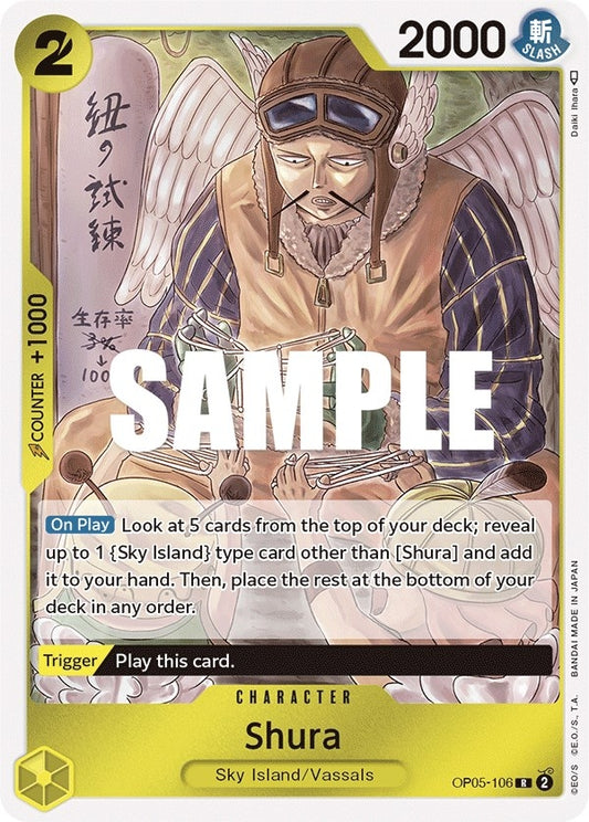 Image for Shura (OP05-106) (Awakening of the New Era) - One Piece Card Game