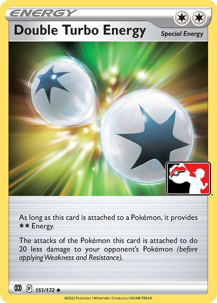 Image for Double Turbo Energy (Cosmos Holo) (151/172) (Prize Pack Series Cards) - Pokemon