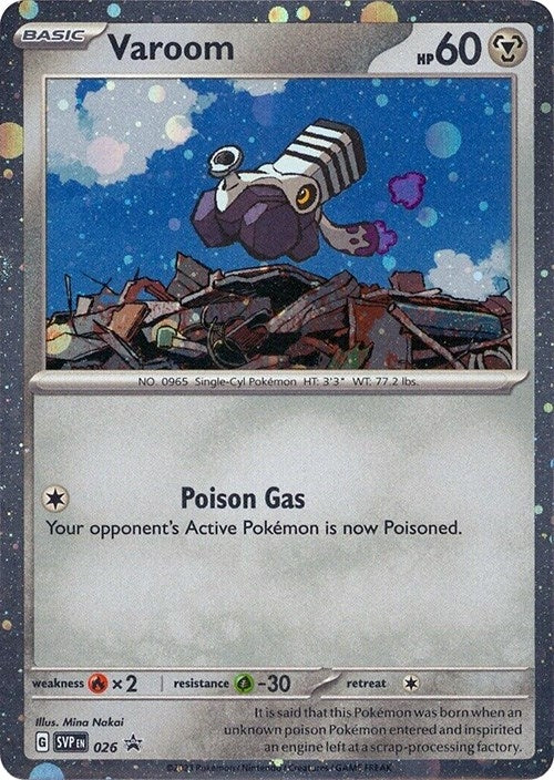 Image for Varoom - 026 (Cosmos Holo) (026) (SV: Scarlet & Violet Promo Cards) - Pokemon