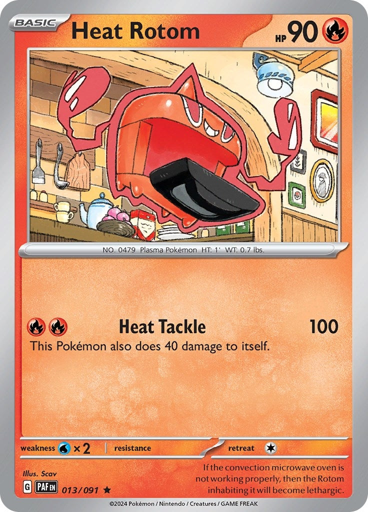 Image for Heat Rotom (013/091) (SV: Paldean Fates) - Pokemon