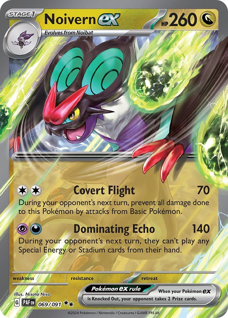 Image for Noivern ex (069/091) (SV: Paldean Fates) - Pokemon