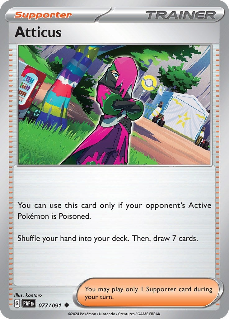 Image for Atticus (077/091) (SV: Paldean Fates) - Pokemon