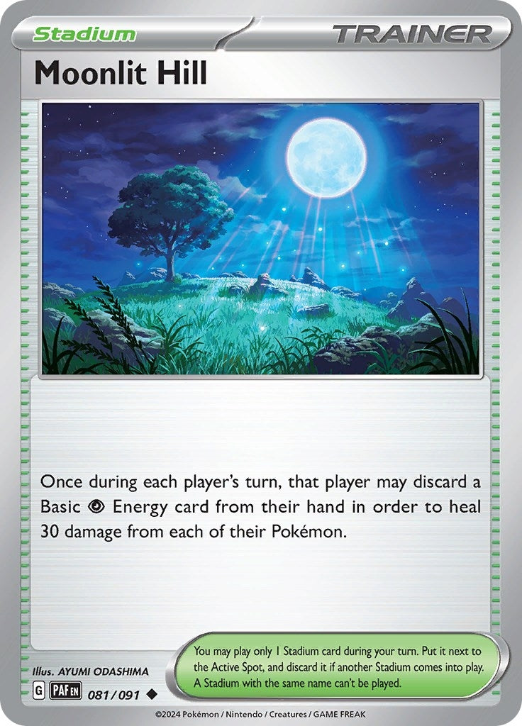 Image for Moonlit Hill (081/091) (SV: Paldean Fates) - Pokemon