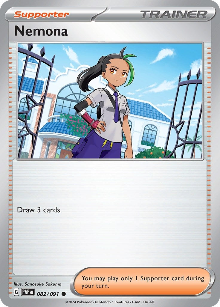 Image for Nemona (082/091) (SV: Paldean Fates) - Pokemon