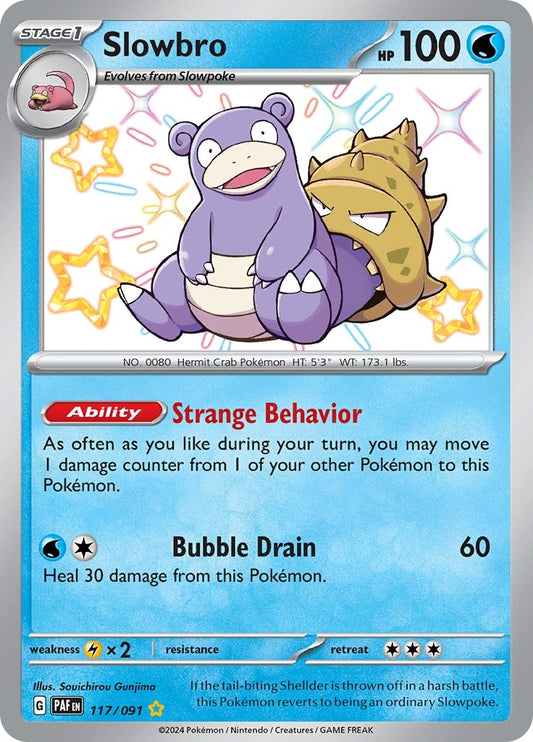 Image for Slowbro (117/091) (SV: Paldean Fates) - Pokemon