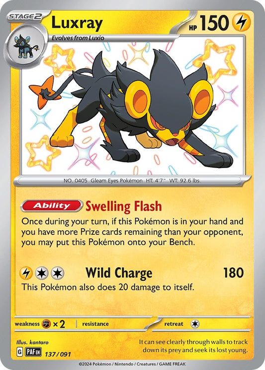Image for Luxray (137/091) (SV: Paldean Fates) - Pokemon